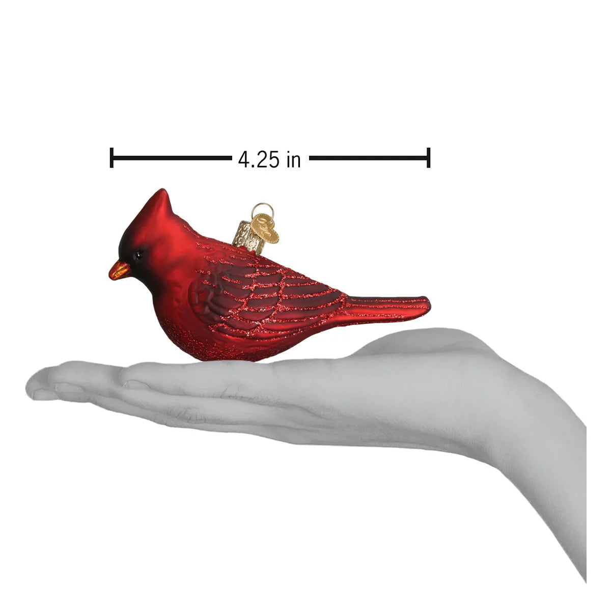 Old World Northern Cardinal Ornament