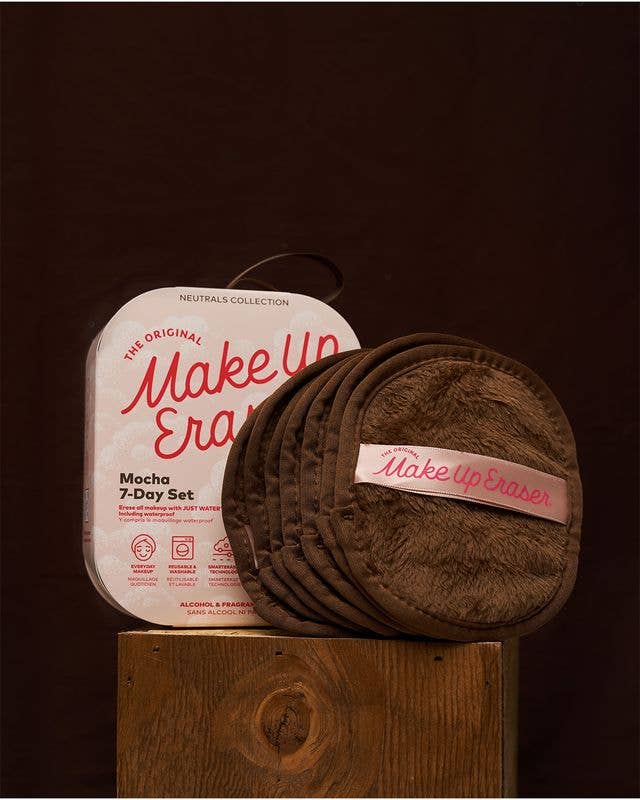 Mocha 7-Day MakeUp Eraser Set | Color of The Year