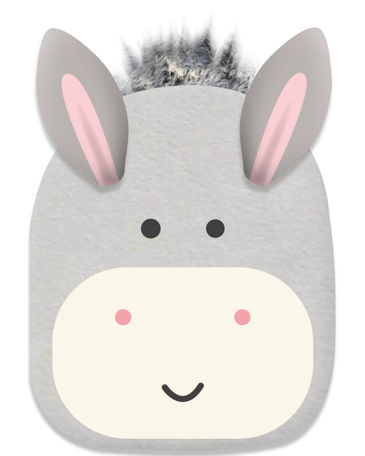Squish and Snugg: Small Donkey (Plush Board Book)