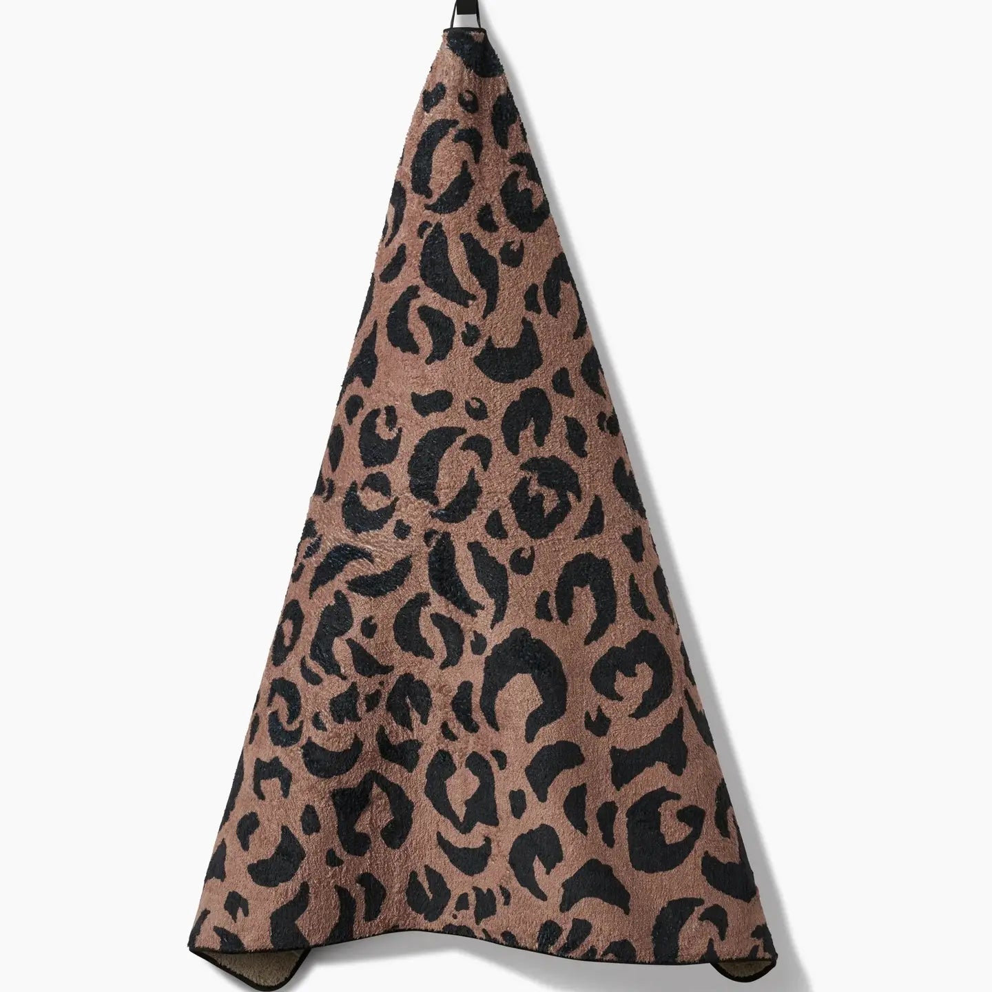 Geometry Cheetah Hound Plush Towel