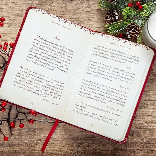 The Story of Christmas (Faux Leather Devotional