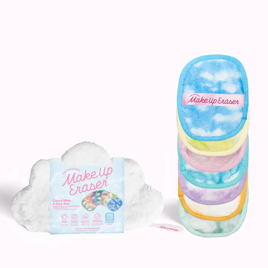 Cloud 9 MakeUp Eraser 7-Day Set & Cosmetic Bag