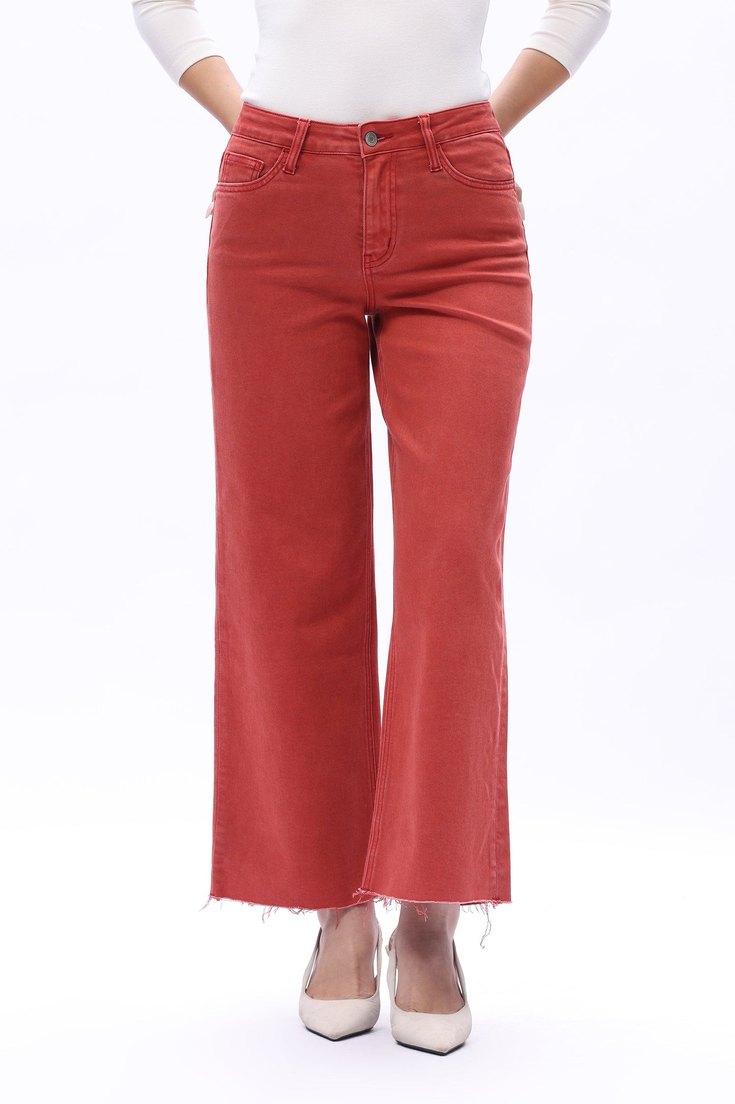 BAYEAS Mid Rise Jeans