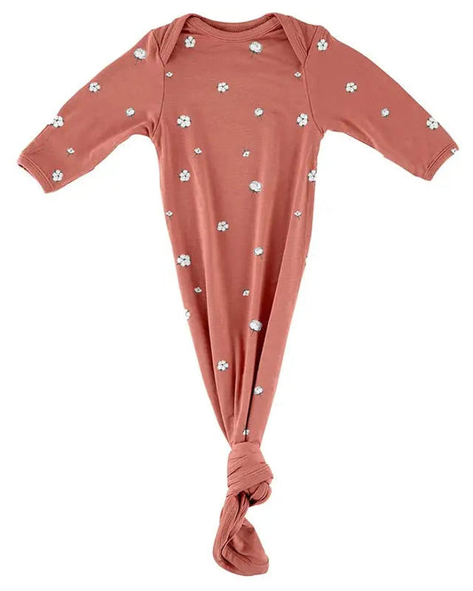 Knotted Gown - Cotton Blossom