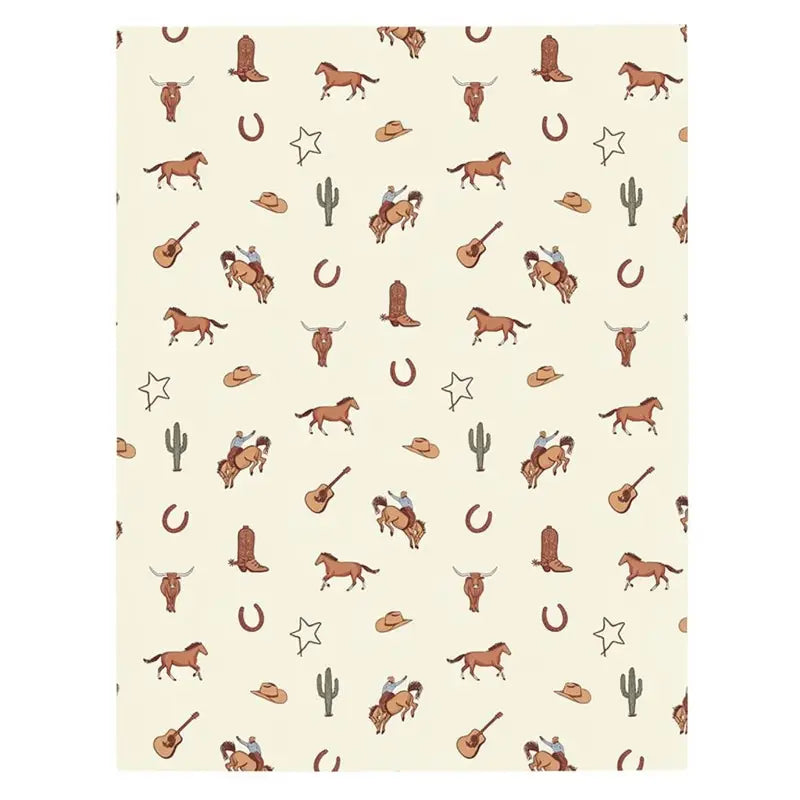Baby Blanket - Cowboy