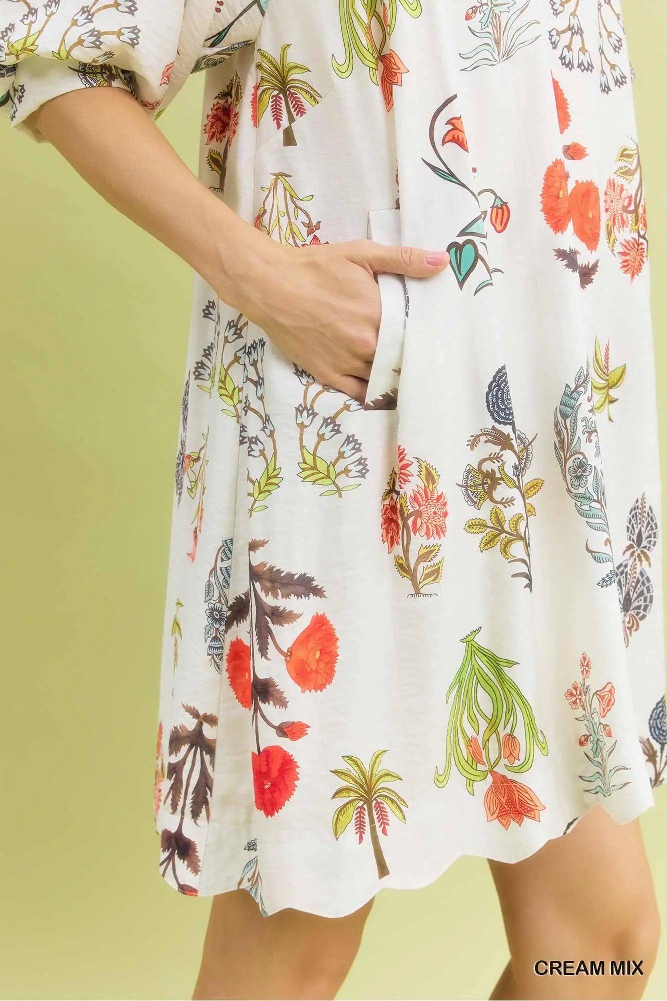 The Molly Floral Mix Dress