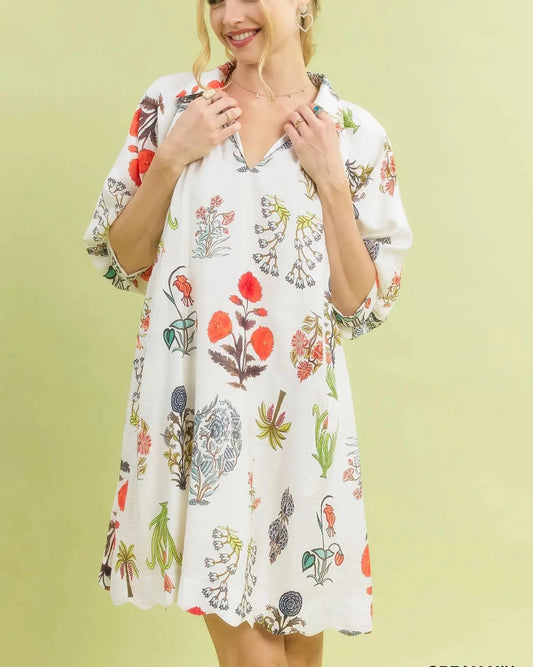 The Molly Floral Mix Dress