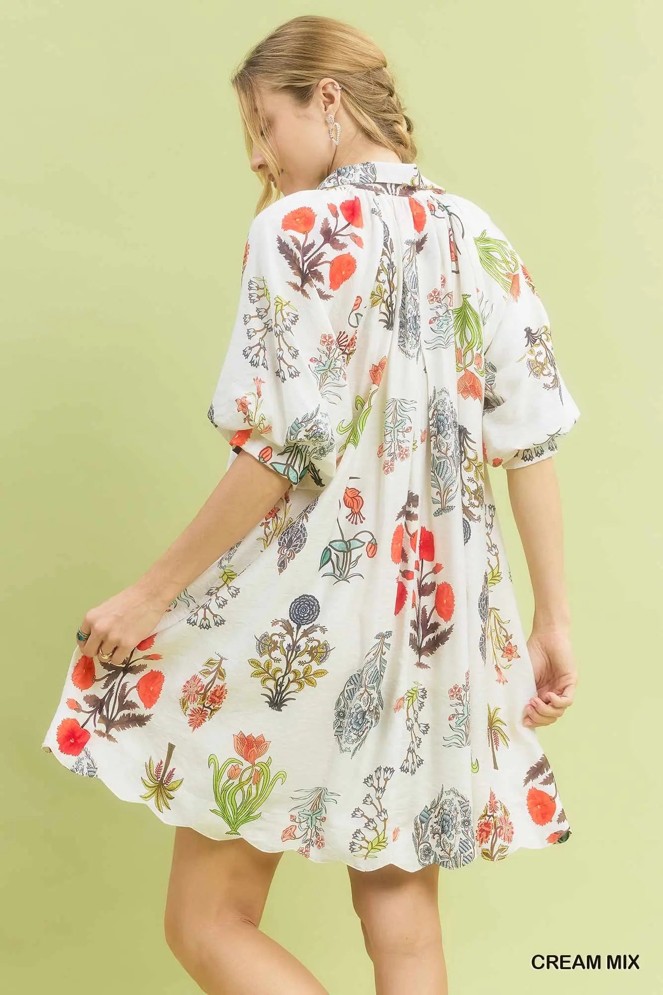 The Molly Floral Mix Dress