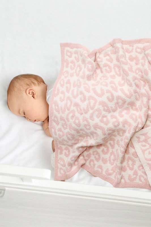 Pink Leopard Blanket - SOFT