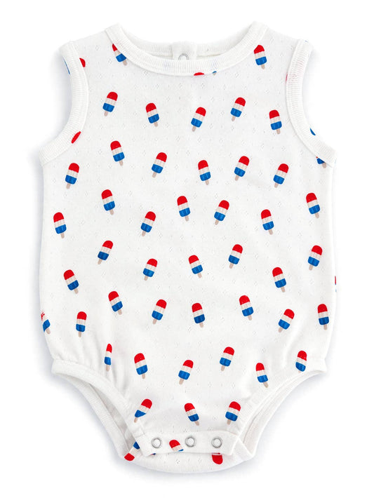 Popsicle / Organic Pointelle Dune Bubble