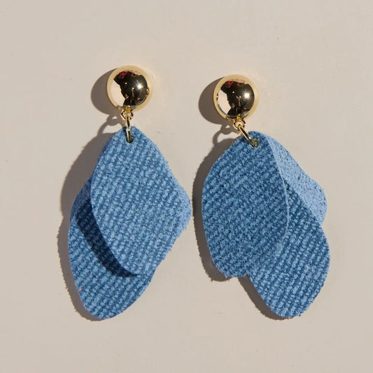 Denim Weston - Nickel & Suede