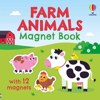 Farm Animals Magnet Book : Usborne