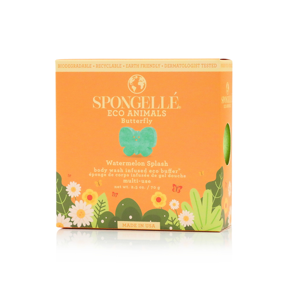 Butterfly Eco Animals Kids Body Buffer