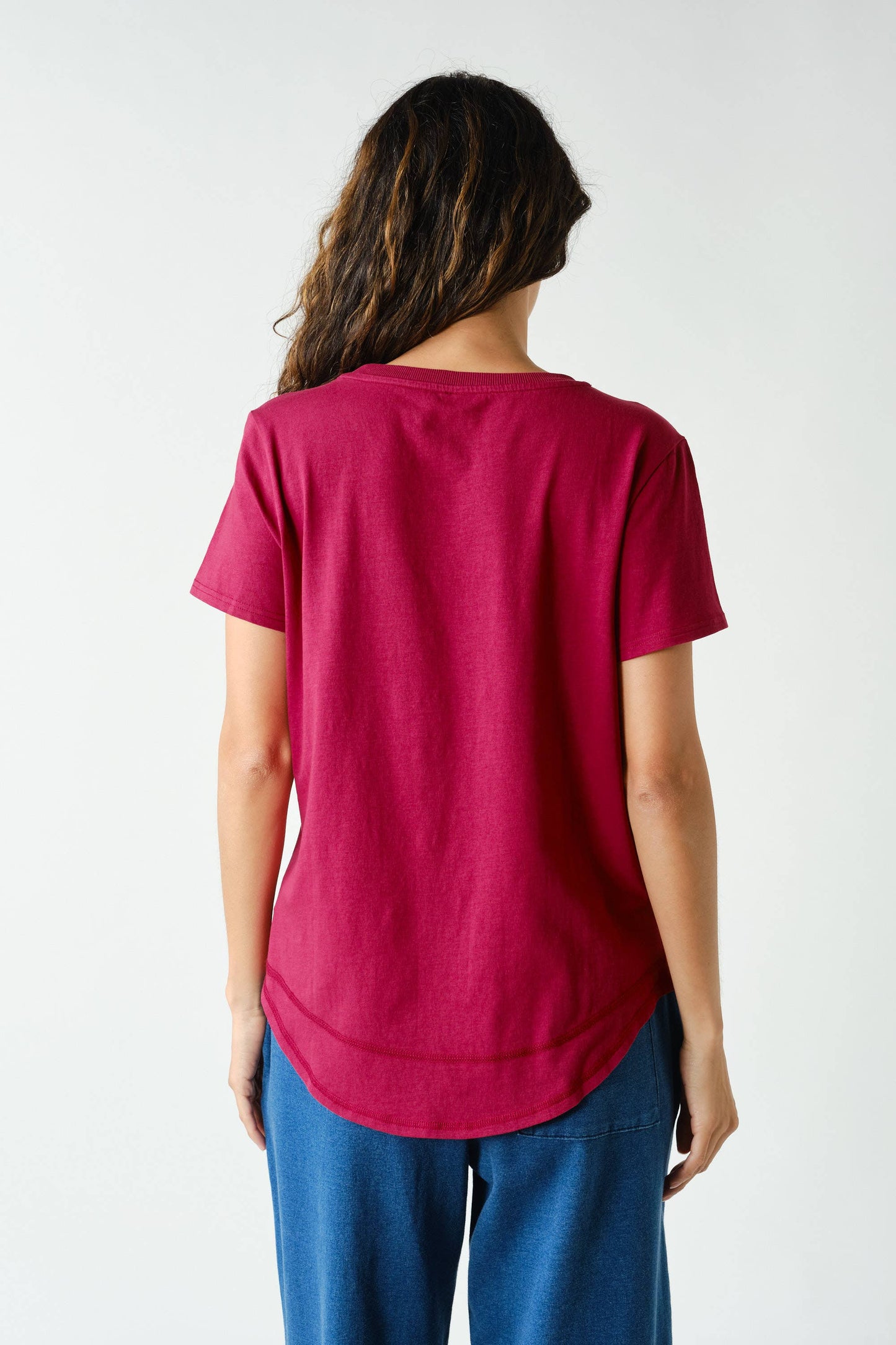 Sage Soft Curve Pima Cotton Tee
