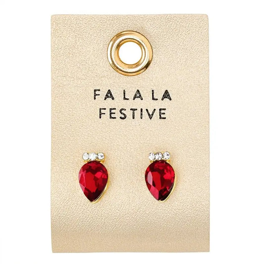 Holiday Stud  Earrings - Falala Festive
