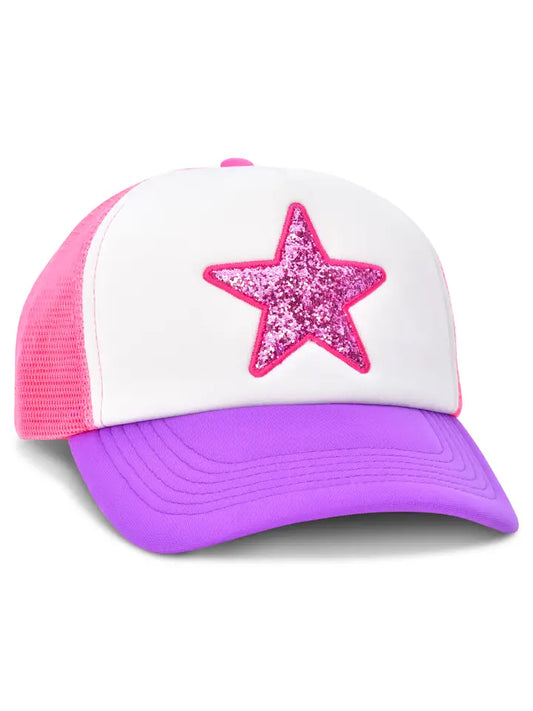 Glitter Star Trucker Hat