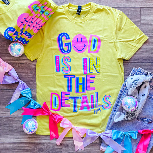 God is in the Details Tee