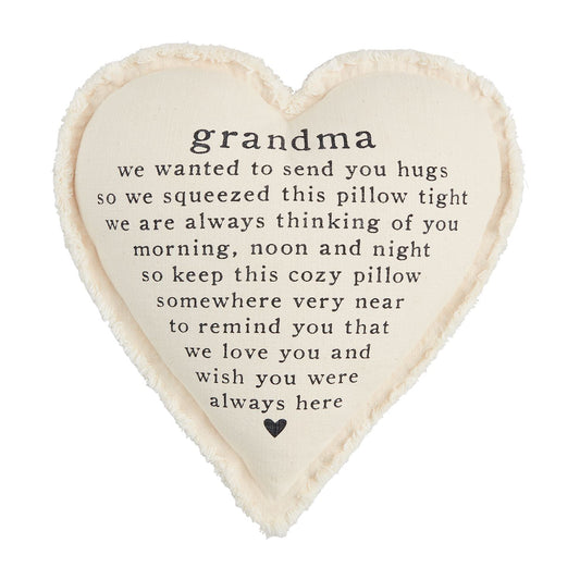 Grandma Heart Shape Pillow