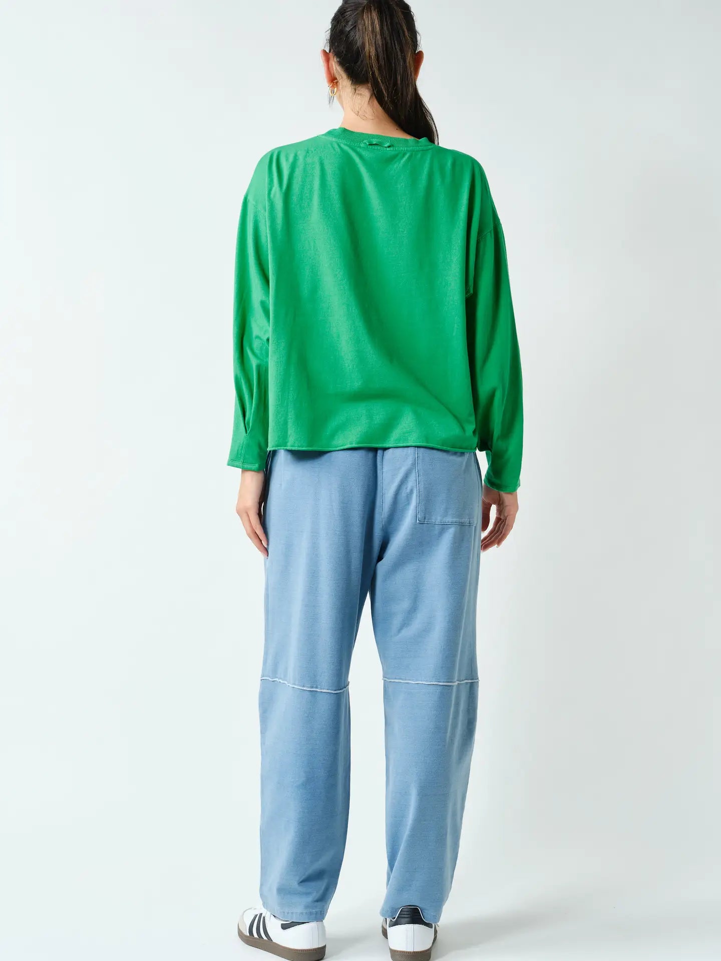 Green Pop Pima Cotton Mineral Luxe Tee