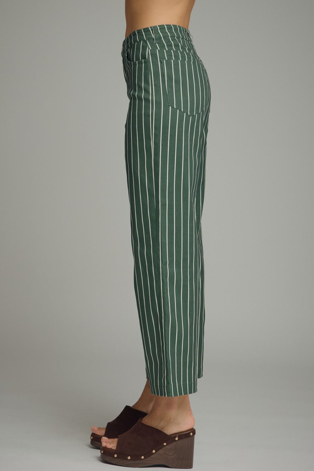 Hunter Green Stripe Pant