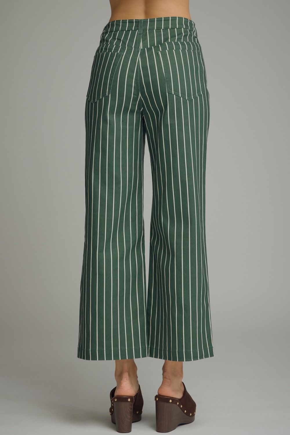 Hunter Green Stripe Pant