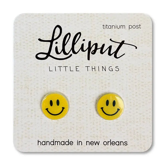 Little Happy Face Earrings