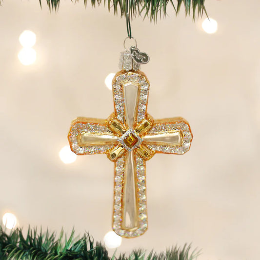 Old World Holy Cross Ornament
