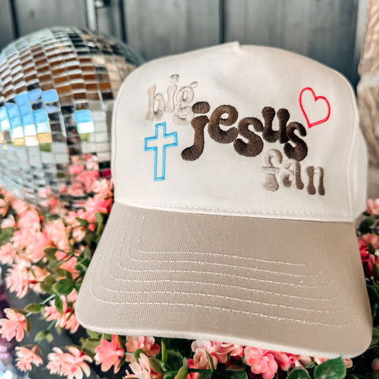 Big Jesus Fan Trucker Hat