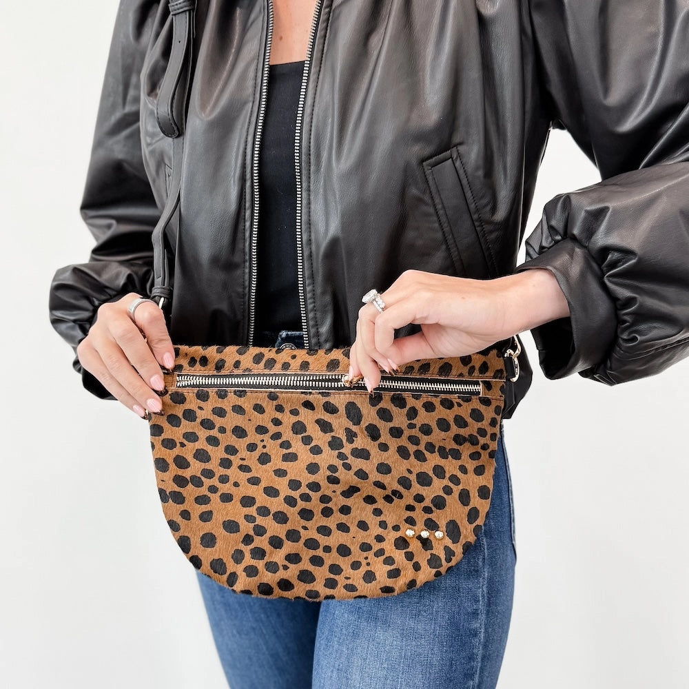 Leopard Hair On Hide Westlyn Bum Bag