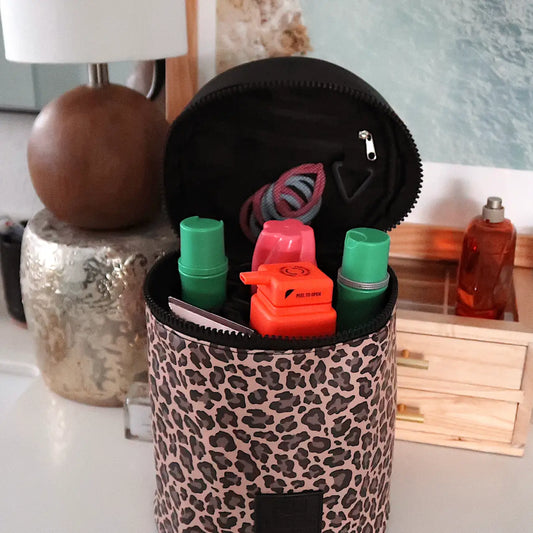 Barrel Organizer - Traditional Cheetah