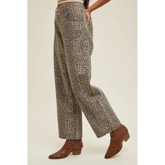 Leopard Jeans