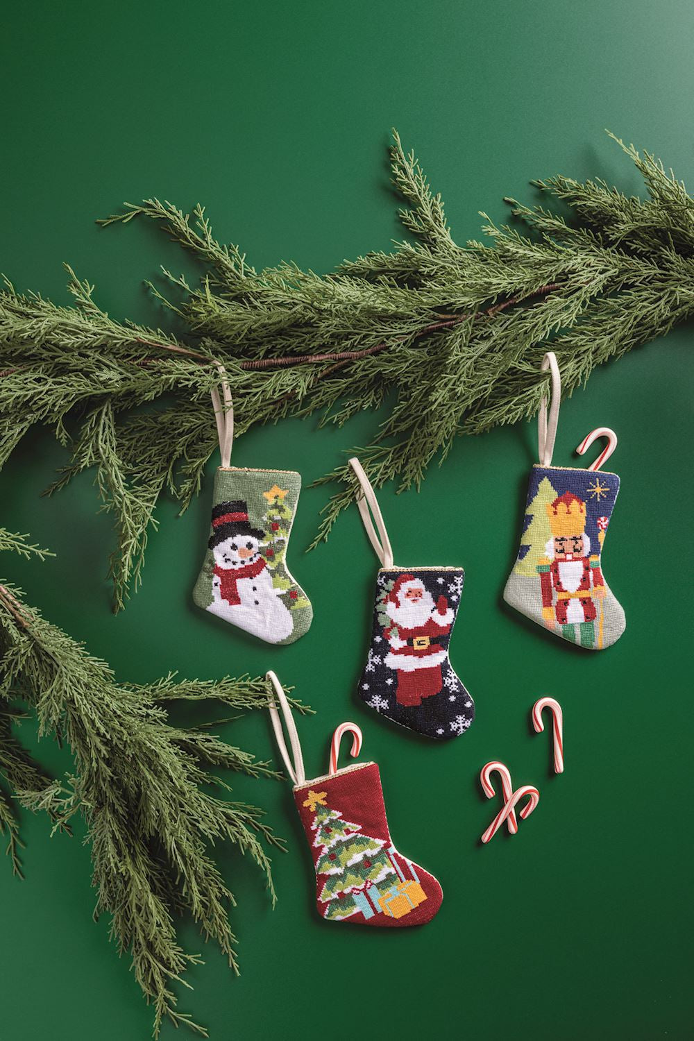 Mini Needlepoint Stocking