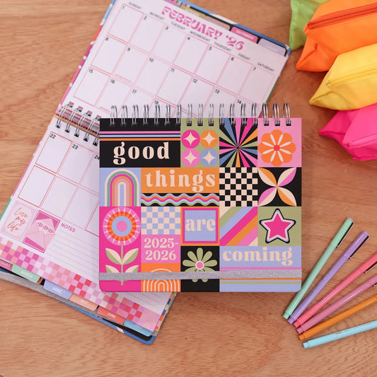 17 Month Planner- Good Things Are Coming