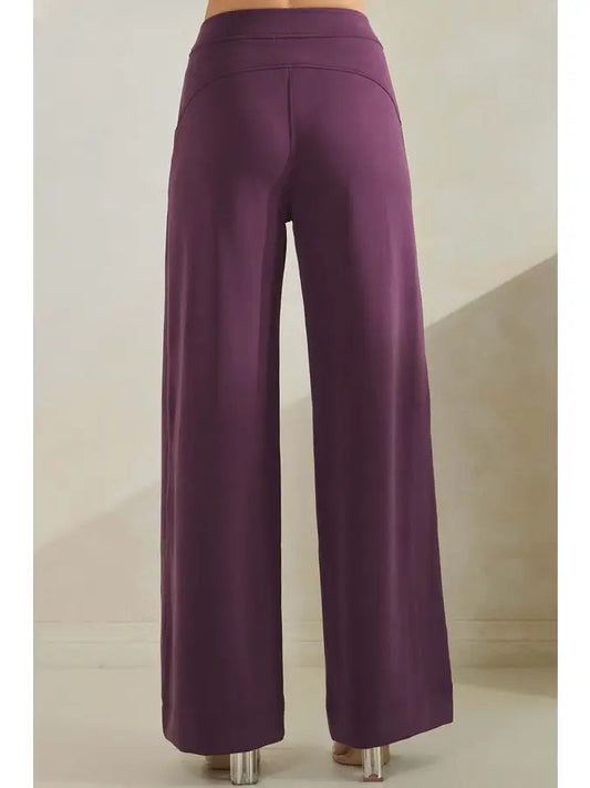 Plum Sofie Wide Leg Pant