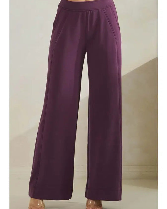 Plum Sofie Wide Leg Pant