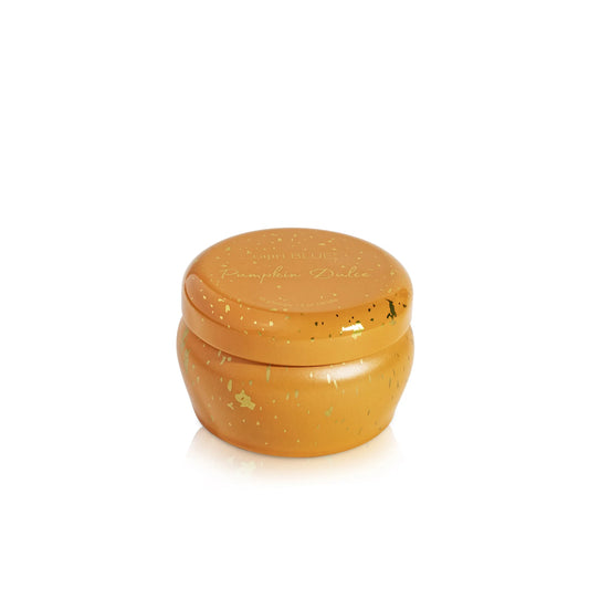 Pumpkin Dulce Glimmer Mini Tin Candle