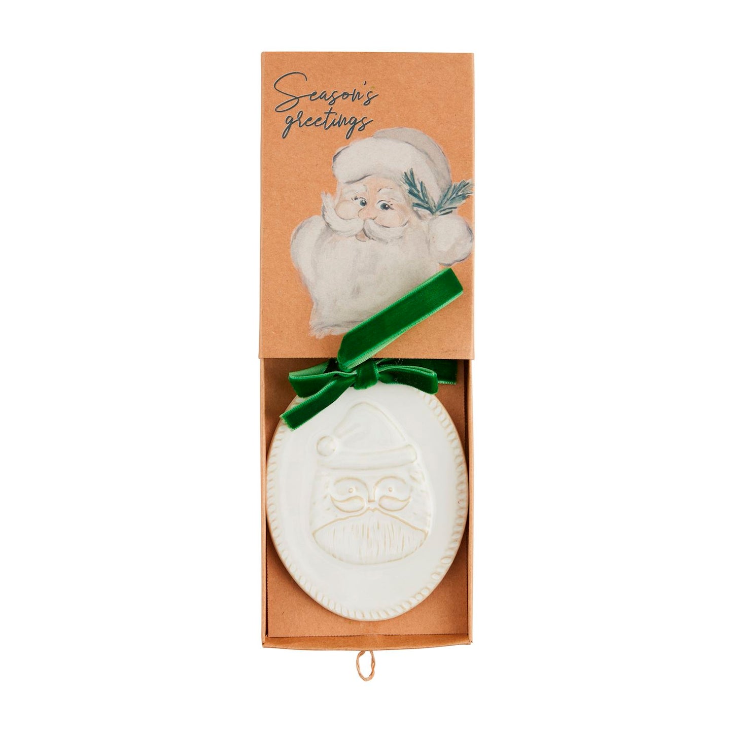 Mud Pie Season Greetings Boxed ornament