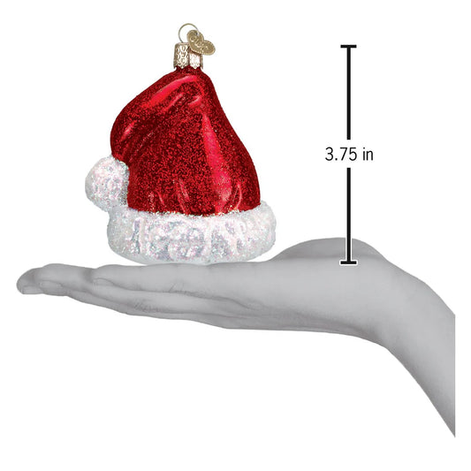 Old World Santa's hat ornament