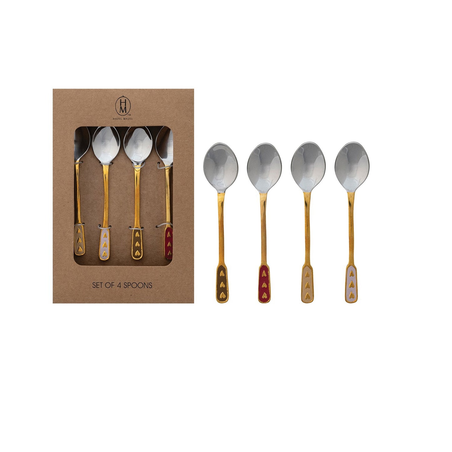 Brass & Stainless Steel Spoons