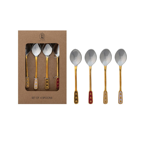 Brass & Stainless Steel Spoons