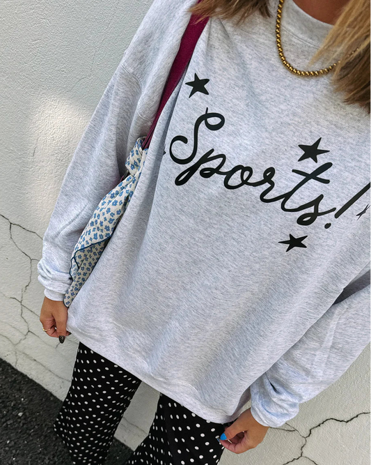 Sports Graphic Sweatshirt