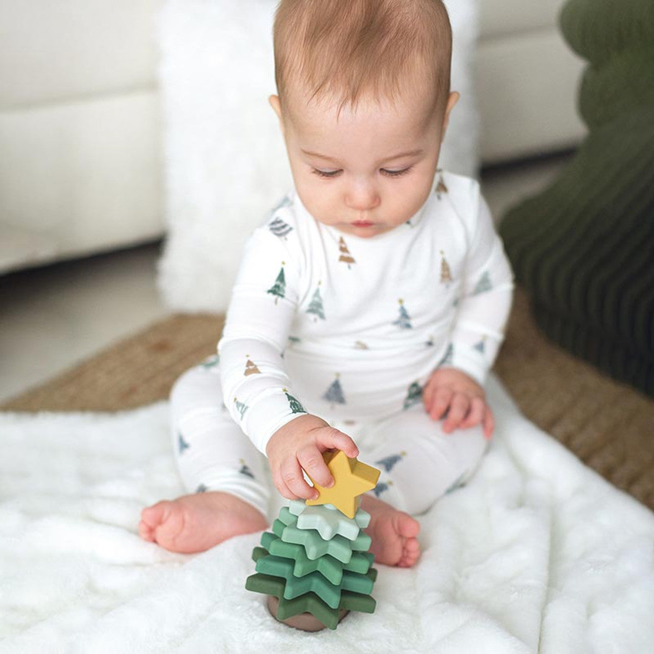 Baby Stacking Christmas Tree Toy