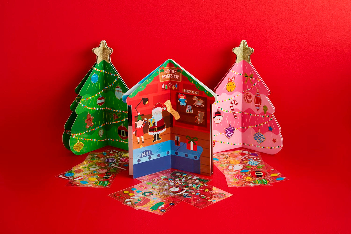 Christmas Sticker Books (3 styles)