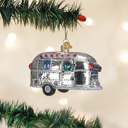 Old World Vintage Trailer Ornament