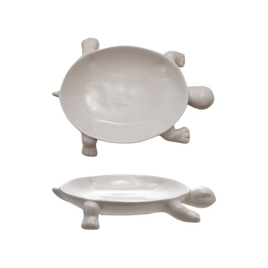 Tortoise shaped soap dish