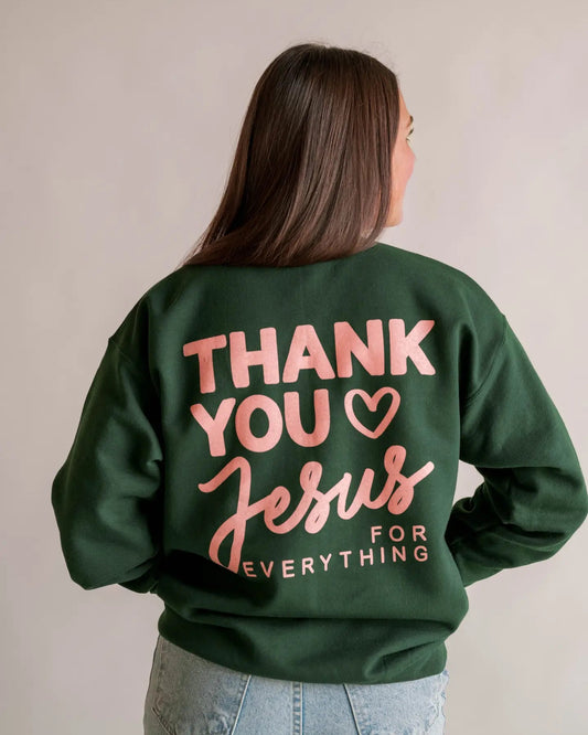 Thank You Jesus Crewneck