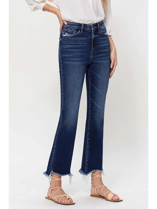 Vervet Bella  high rise ankle flare jeans