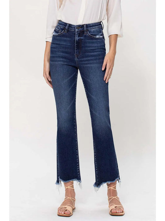 Vervet Bella  high rise ankle flare jeans