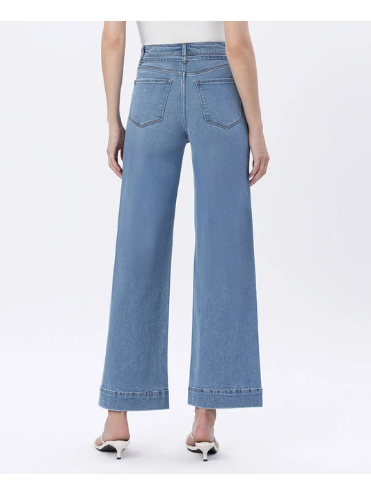 Vervet High Rise Trouser Jean with Tie