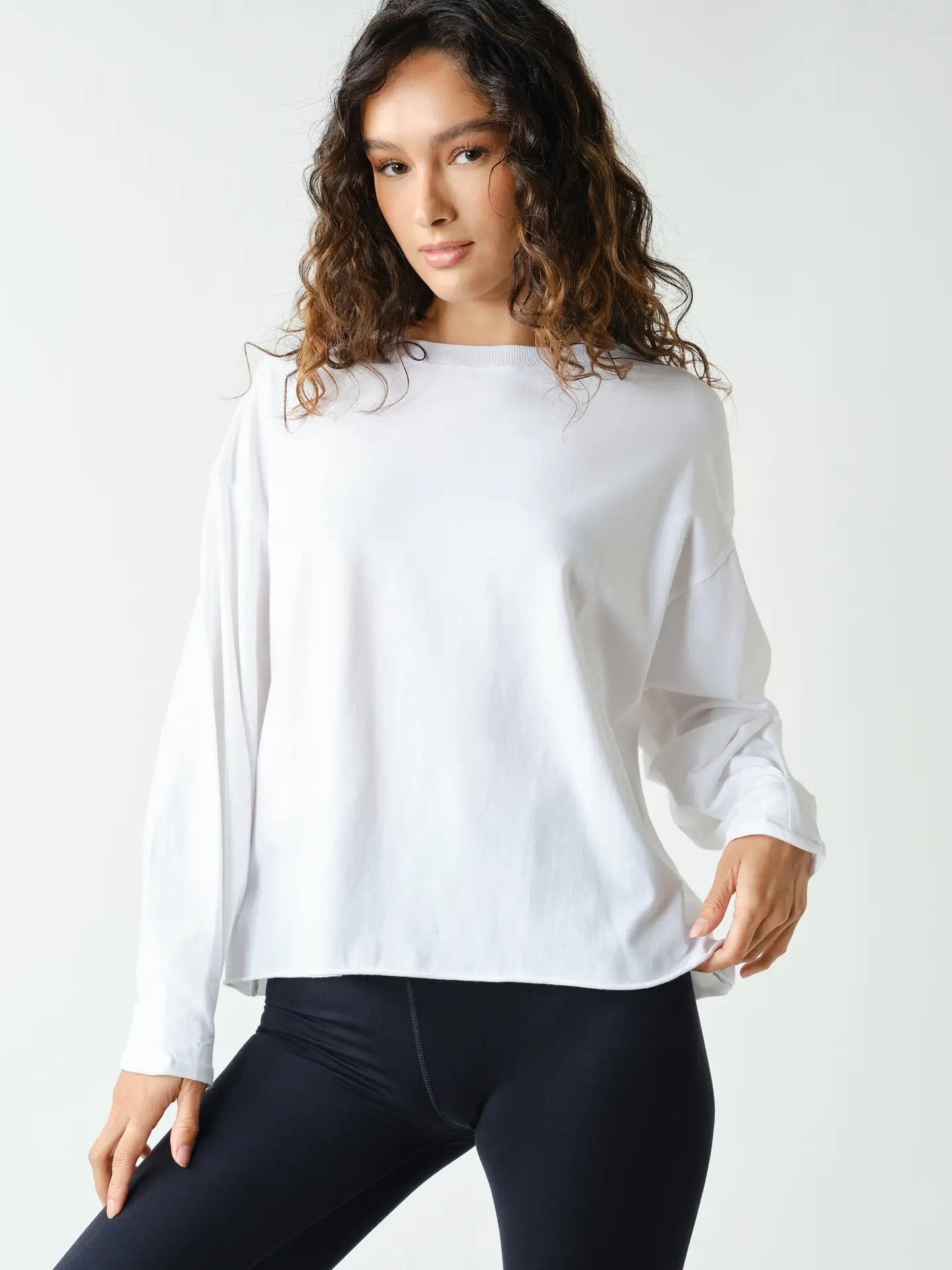 White Pima Cotton Mineral Luxe Tee